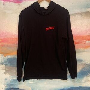 🔥EC🔥D.A.R.E 100% Cotton FOTL Long Sleeve Hoodie T-shirt.